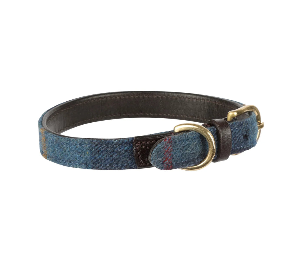 Shires Digby & Fox Tweed Dog Collar